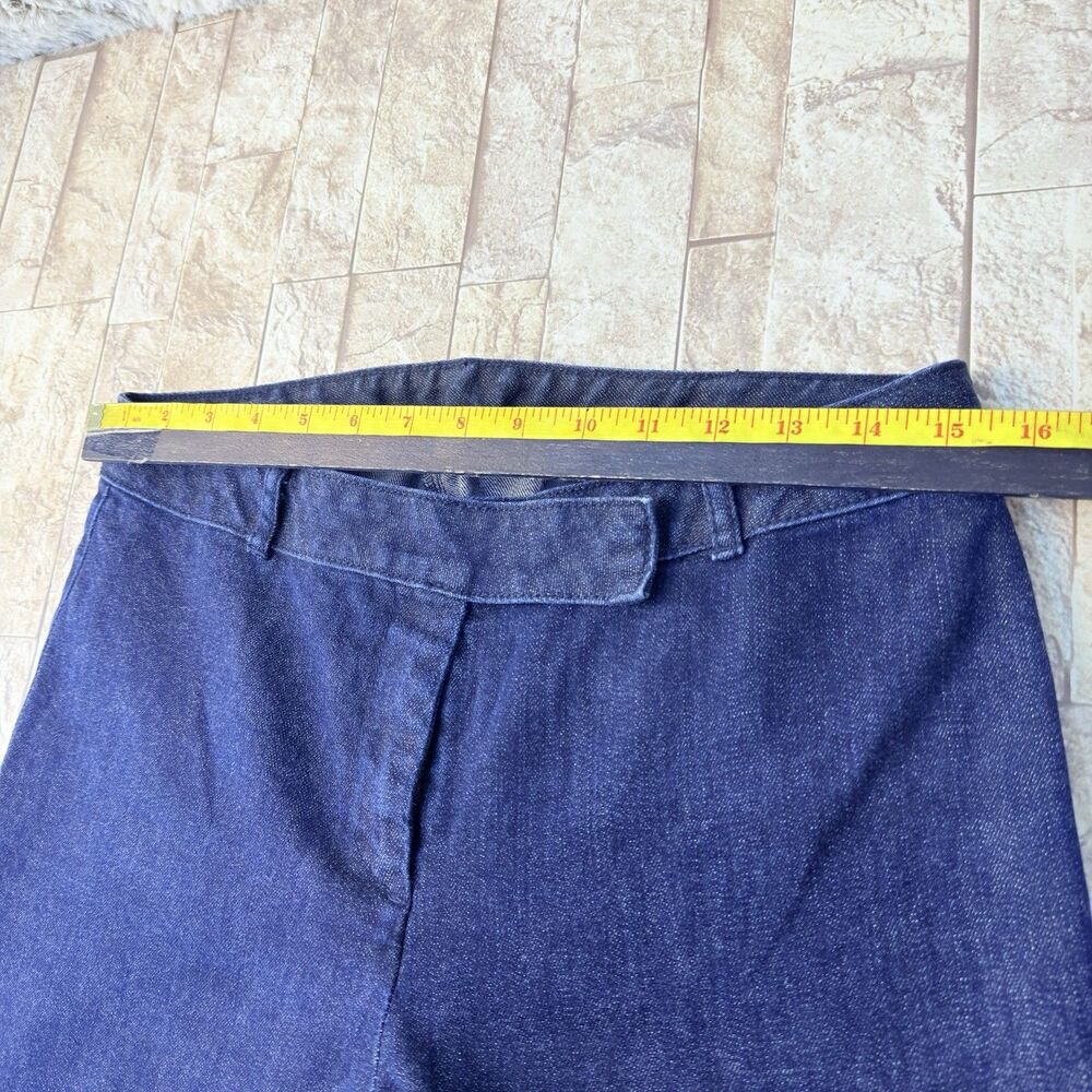 Talbots Heritage Jeans Boot Women Size 10/30 Fit 30x30   Straight Blue Stretch - Picture 8 of 16